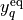 y_q^{\textrm{eq}}